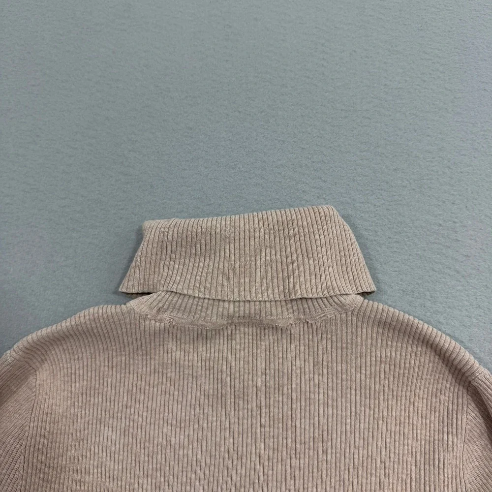 Lauren Ralph Lauren Sweater Women Large Turtleneck Ribbed Knit Pullover Vintage - Picture 6 of 11